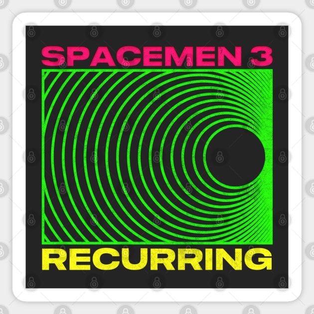 Spacemen 3 ∆∆∆∆∆∆ Recurring ∆∆∆∆∆ Original Fan Art Design Sticker by DankFutura